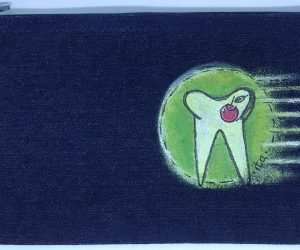 Floss Bag Apple Tooth