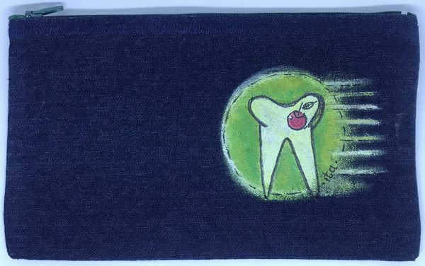 Floss Bag Apple Tooth