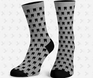 Floss Socks Dark Side