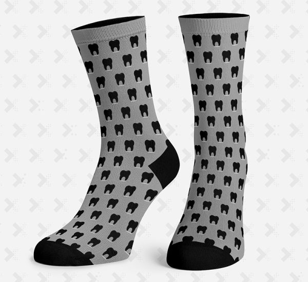 Floss Socks Dark Side