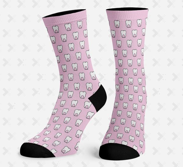 Floss Socks Pink Power